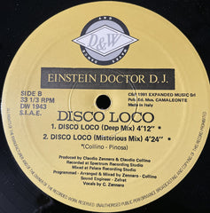 Einstein Doctor DJ : Disco Loco (12")