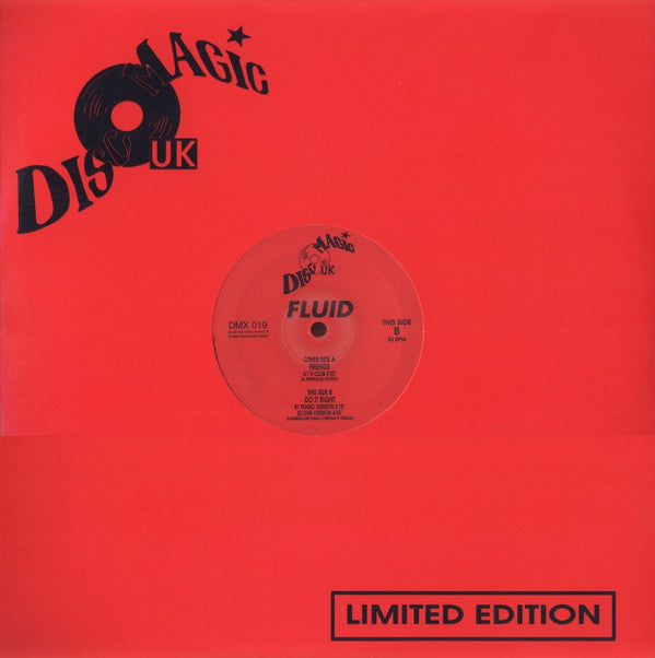 Fluid (4) : Friends / Do It Right (12")