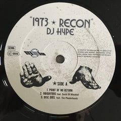 DJ Hype (2) : 1973 Recon (2xLP, Album, RP)