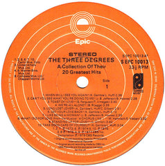 The Three Degrees : A Collection Of Their 20 Greatest Hits (LP, Comp)