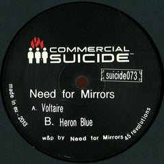 Need For Mirrors : Voltaire / Heron Blue (12")