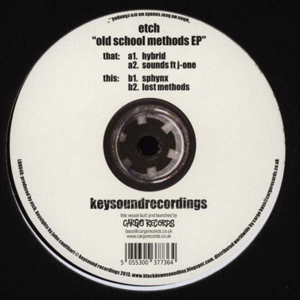 Etch (4) : Old School Methods EP (12")