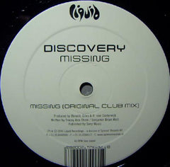 Discovery : Missing (12", S/Sided)