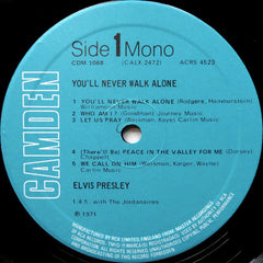 Elvis Presley : You'll Never Walk Alone (LP, Album, Comp, Mono, Tur)