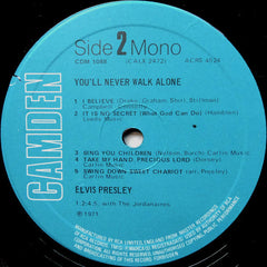 Elvis Presley : You'll Never Walk Alone (LP, Album, Comp, Mono, Tur)