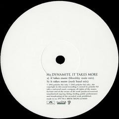 Ms. Dynamite : It Takes More (12")