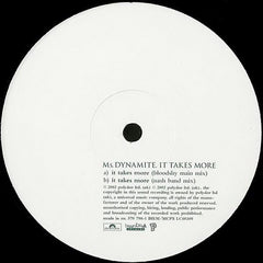 Ms. Dynamite : It Takes More (12")