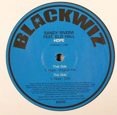 Sandy Rivera Feat. Elzi Hall : Hope (12")