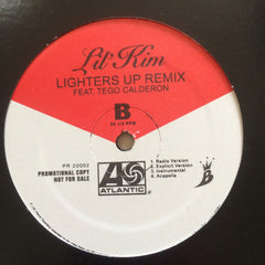 Lil' Kim : Quiet / Lighters Up Remix (12", Promo)