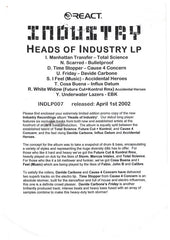 Various : Heads Of Industry (4x12", Album, Comp, W/Lbl, Sti)