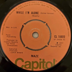 Maze Featuring Frankie Beverly : Colour Blind (7")