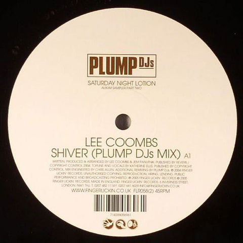 Lee Coombs / Madox : Saturday Night Lotion (Album Sampler Part 2) (12")
