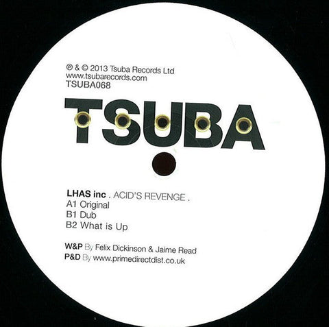 L.H.A.S. Inc. : Acid's Revenge (12")