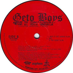Geto Boys : G-Code / When It Gets Gangsta / The Secret (12", Single, Pro)