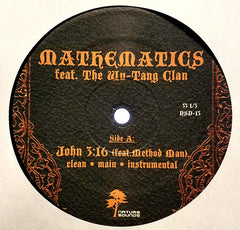Allah Mathematics : John 3:16 / Spotlight (12")