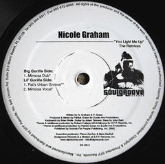 Nicole Graham : You Light Me Up (The Remixes) (12")