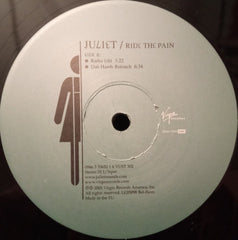Juliet : Ride The Pain (12", Single)