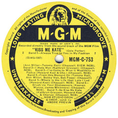 Various : Kiss Me Kate (LP, Album)