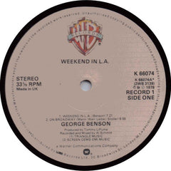 George Benson : Weekend In L.A. (2xLP, Album, Gat)