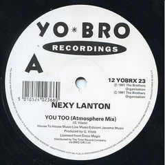 Nexy Lanton : You Too (12")