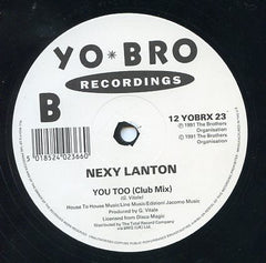 Nexy Lanton : You Too (12")
