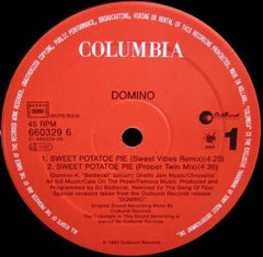 Domino : Sweet Potatoe Pie (Remixes) (12")