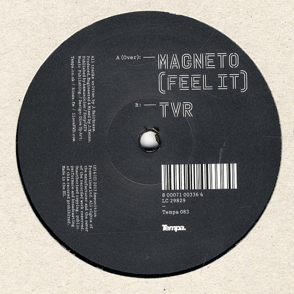 J:Kenzo : Magneto (Feel It) / TVR (12")