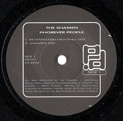 The Shamen : Phorever People (7", Single)