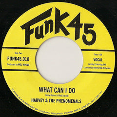 Harvey & The Phenomenals : Soul & Sunshine / What Can I Do (7", Single)