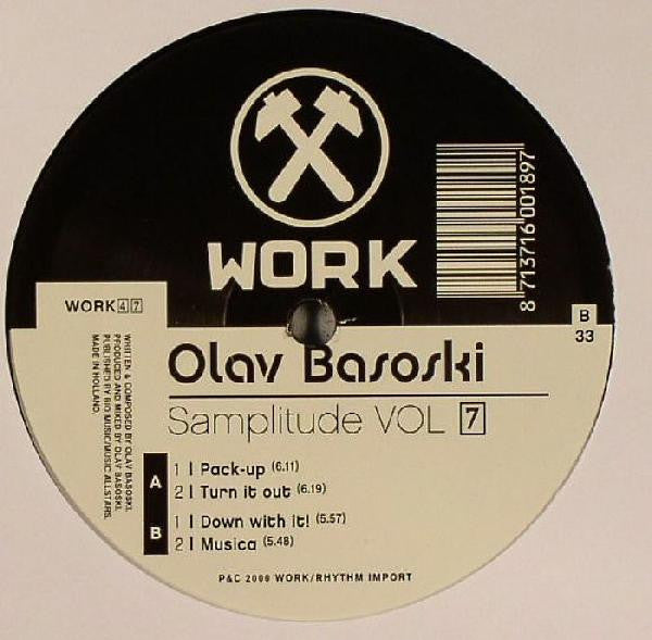 Olav Basoski : Samplitude Vol 7 (12", RP)