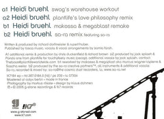Tosca : Heidi Bruehl (12", EP)
