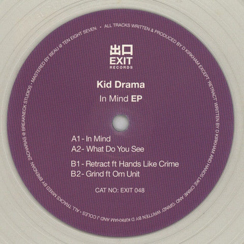 Kid Drama : In Mind EP (12", EP, Cle)
