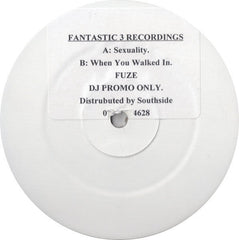 Fuze : Sexuality / When You Walked In (12", Promo, W/Lbl, Sti)