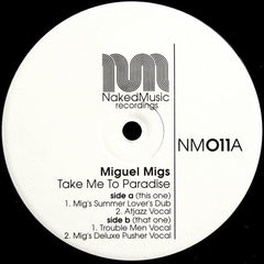 Miguel Migs : Take Me To Paradise (12")