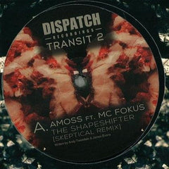 Amoss Ft.  MC Fokus / Optiv & CZA : Transit 2 (Plate 1) (12")