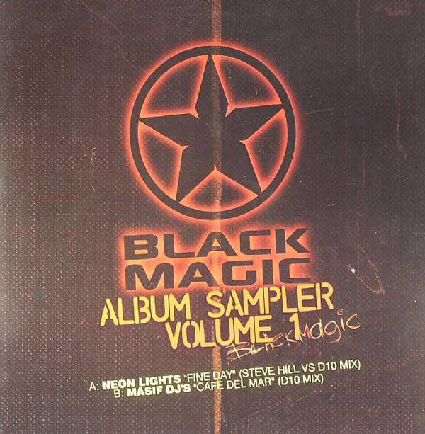 Neon Lights / Masif DJ's : Black Magic Album Sampler (Volume 1) (12", Smplr)