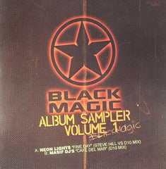 Neon Lights / Masif DJ's : Black Magic Album Sampler (Volume 1) (12", Smplr)