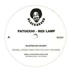 Daniele Patucchi / Black Buster : Red Lamp / Old Man (Blackbeard Re-Edits) (12")