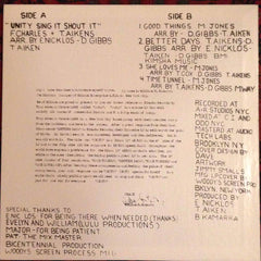 Tony Aiken & Future 2000 : Unity, Sing It, Shout It (LP, RE)