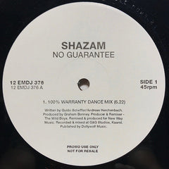 Shazam : No Guarantee (12", Promo)