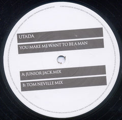 Utada* : You Make Me Want To Be A Man (12", Promo)