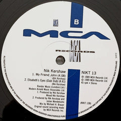 Nik Kershaw : Elisabeth's Eyes (Extended Version) (12")