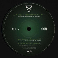 Versa (2) / R.Demon / N Dread : Footsteps In Tibet / Parachutes / Criminal (12")