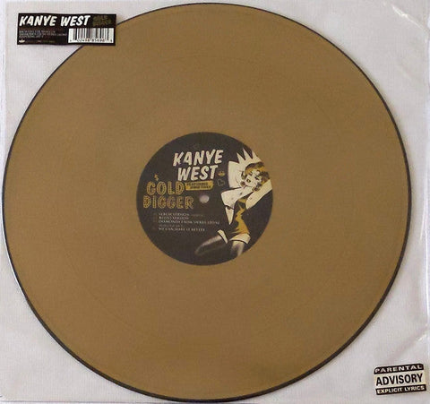 Kanye West : Gold Digger (12", Ltd, Gol)