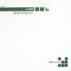 V-One : Dead Cities E.P. (12", EP, D1)