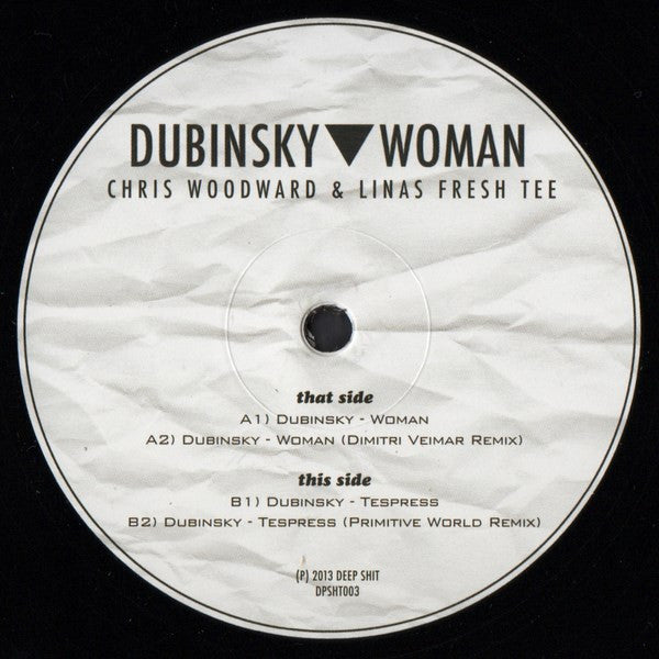 Dubinsky : Woman (12")