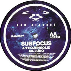 Sub Focus : Frozen Solid / Juno (12", Single)