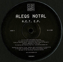 Aleqs Notal : A.E.T. E.P. (12", EP)