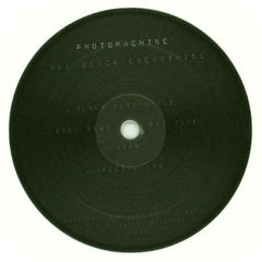 Photomachine : All Black Everything (12", EP, Ltd, Whi)