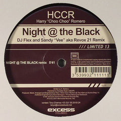 Harry "Choo Choo" Romero : Night @ The Black (DJ Flex And Sandy "Vee" Aka Revox 21 Remix) (12", S/Sided, Ltd)